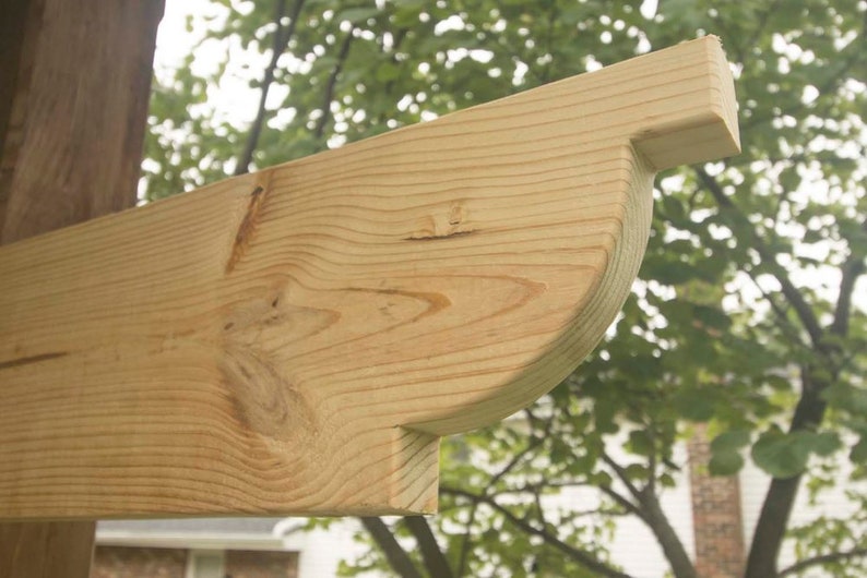 Ovolo Pergola Tail Design Template Etsy