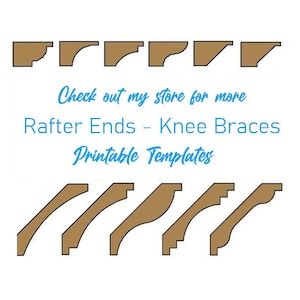 Roosevelt Rafter Tail Template for 2x10 Dimensional Lumber - Etsy