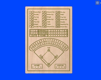 Dice Baseball Game | CNC File