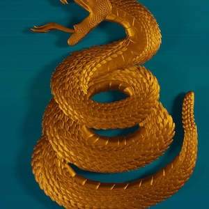 Cobra | Arquivo de relevo CNC 3D STL