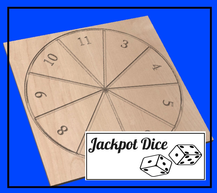 Jackpot Dice Game | CNC File - Etsy