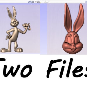 Bunny / CNC 3D Relief File STL