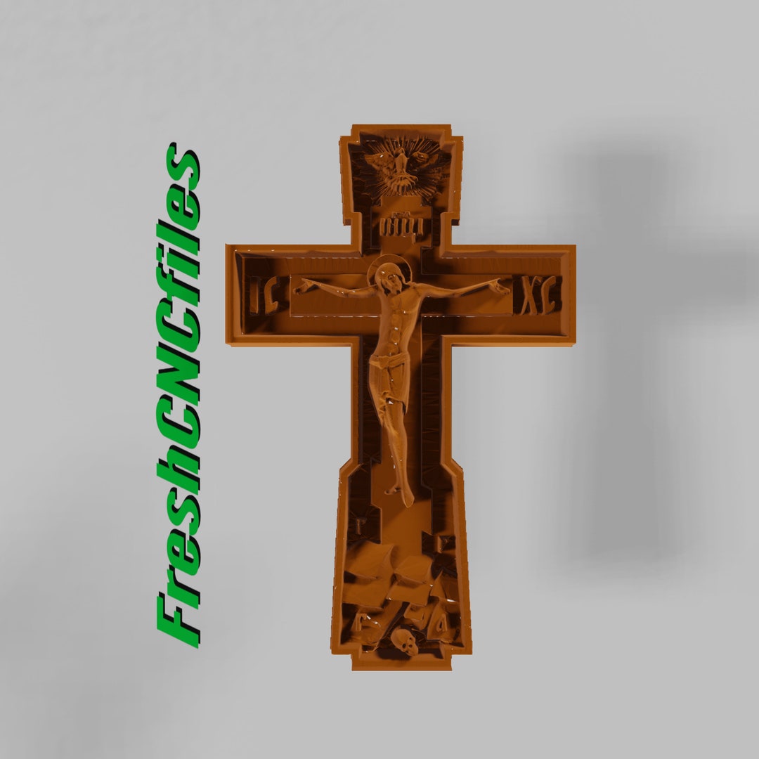 Cross | CNC 3D Relief File STL - Etsy