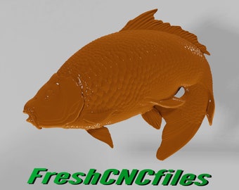Fish | CNC 3D Relief File STL