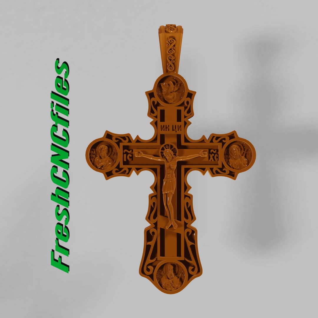 Cross | CNC 3D Relief File STL - Etsy