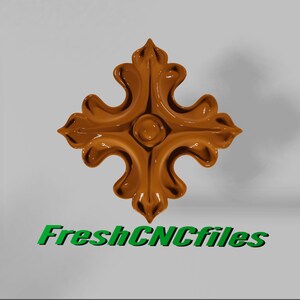 Applique | CNC STL 3D relief file