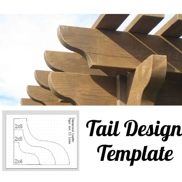 Roosevelt Pergola Tail Design Template