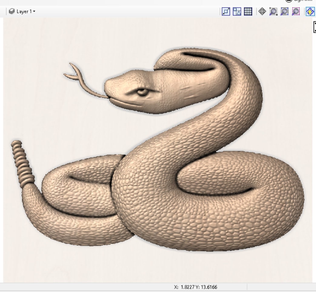 Snakes, 3 Files CNC 3D Relief File STL - Etsy