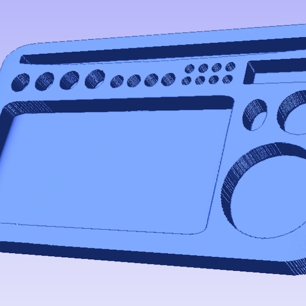Marijuana Rolling Tray | CNC 3D Relief File STL