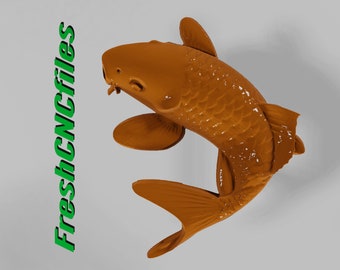 Fish | CNC 3D Relief File STL
