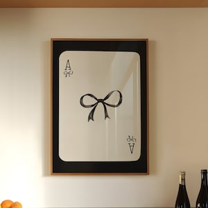 Trendy Art Prints Black Bow Wall Art Black White Wall Art Print Girly Wall Art College Apartment Decor Watercolor Bow Print Neutral Wall Art