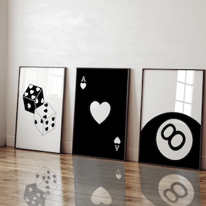 Trendy Gallery Wall Set Black And White Wall Art Aesthetic Art Prints Gallery Printable Black Trendy Digital Print Y2k Art Apartment Decor
