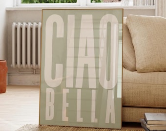 Green Bows Art Print, Trendy Coquette Room Decor (Digital Download)