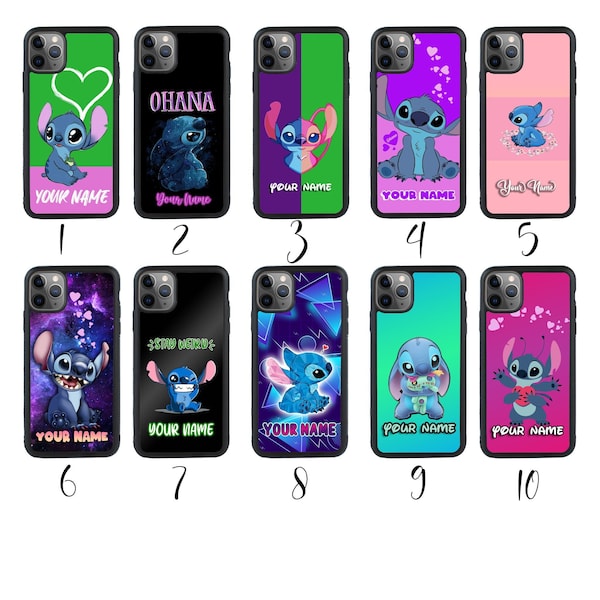 Stitch iPhone Cases, iPhone 14 Pro Max, iPhone 13 12 11 X XR XS SE 8 7, Stich Phone Case Samsung Galaxy S23 S22 S21 Plus S10 S9, Pixel 7 Pro