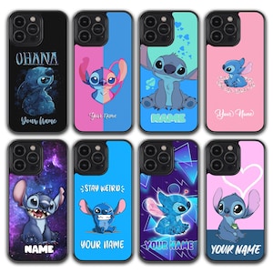 Personalised Stitch Phone Case Collection fits Apple iPhone, Samsung Galaxy, Google Pixel (8 Cute Designs)