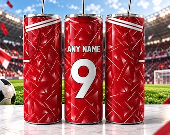 Liverpool 2026/27 Football Shirt Custom Tumbler - Insulated Stainless Steel 20oz Cup