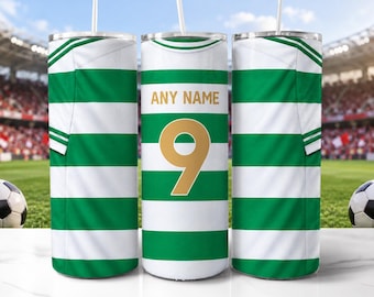 Celtic 2026/27 Football Shirt Custom Tumbler - Insulated Stainless Steel 20oz Cup