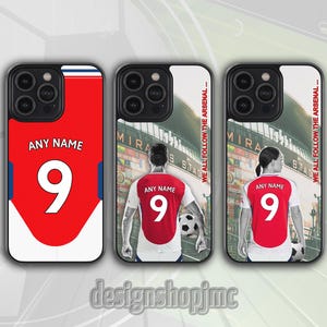 Personalisierte Playmobil-Hülle für Apple iPhone, Samsung Galaxy, Google Pixel (individueller Name und Nummer)