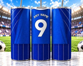 Brighton 2026/27 Football Shirt Custom Tumbler - Insulated Stainless Steel 20oz Cup