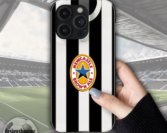 Retro Newcastle Phone Case for iPhone 15 14 13 12 11 X XR XS Pro Max Plus Se 8 7 6, Samsung S24 S23 S22 S21 S20 S10 S9, Pixel, Huawei