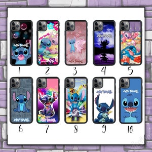 Personalised Stitch Case for iPhone 15 14 13 12 11 X XR XS Pro Max Plus Se 8 7 6, Samsung S24 S23 S22 S21 S20 S10 S9, Pixel, Huawei, Stich