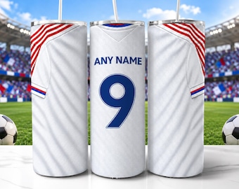 Crystal Palace 2026/27 Football Shirt Custom Tumbler - Insulated Stainless Steel 20oz Cup