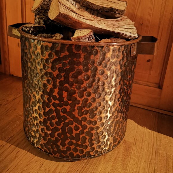 Vintage Wood Bucket Etsy