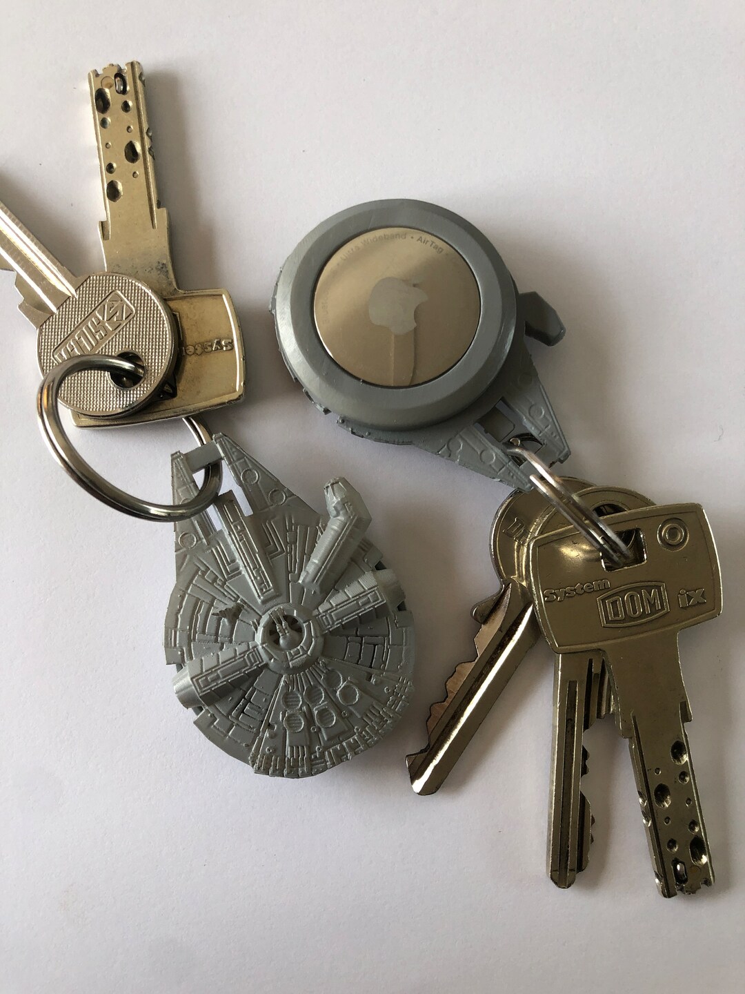 Star Wars Millennium Falcon AirTag Holder Gift Etsy