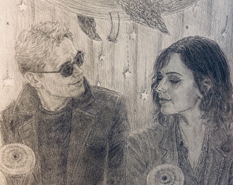 ORIGINAL ART Sandman pencil sketch The Corinthian Constantine
