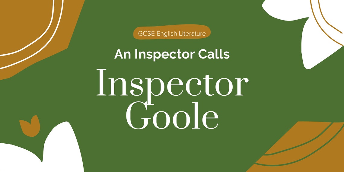 Inspector Goole Mind Maps & Essay Ll an Inspector Calls Ll GCSE English