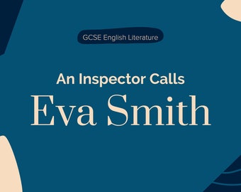 Eva Smith Mind Map ll An Inspector Calls ll GCSE English Literature