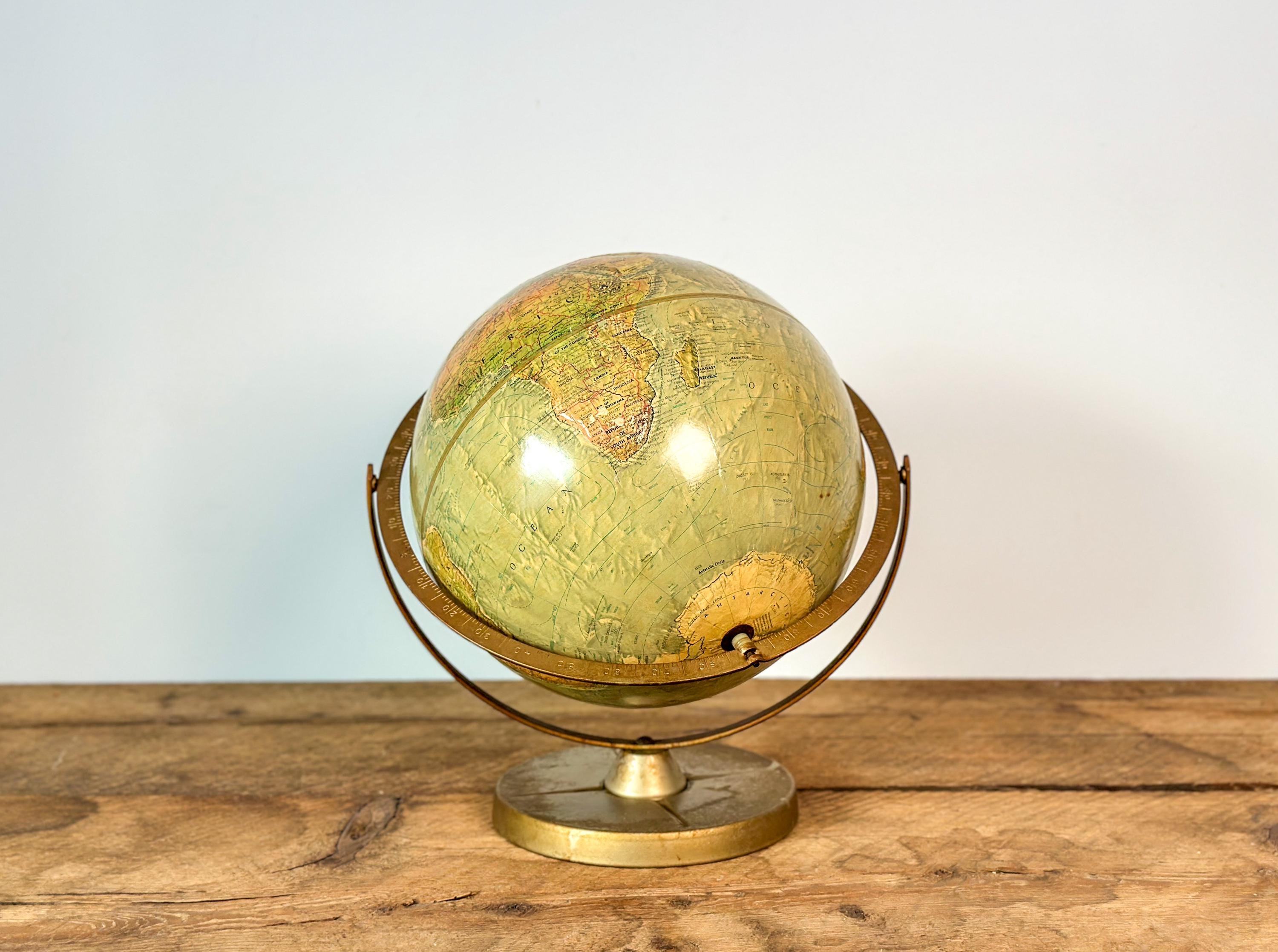 Rand mcnally globe - Etsy 日本