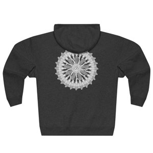 Engine Sparkplug Manadala (Full Zip Hoodie)