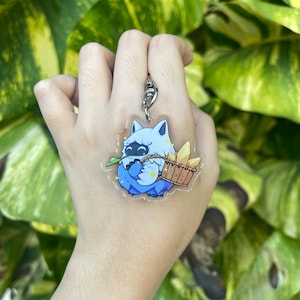 Palworld Wumpo Acrylic Keychain, Acrylic Charm