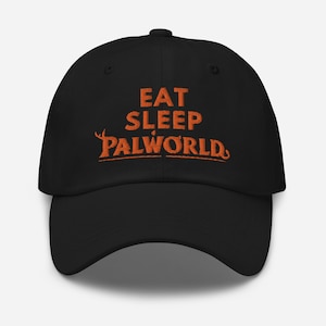 Sombrero de papá con la palabra Eat Sleep