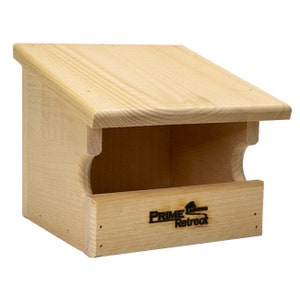Caja nido abierta de pino de Prime Retreat