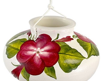 Lone Wolf Ceramic Hummingbird Feeder 10 oz.