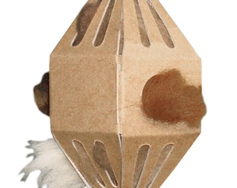 Eco Friendly Nesting Material Holders, Pack of 4