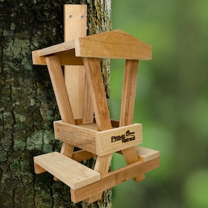 Cedar Picnic Table Squirrel Feeder by Prime Retreat