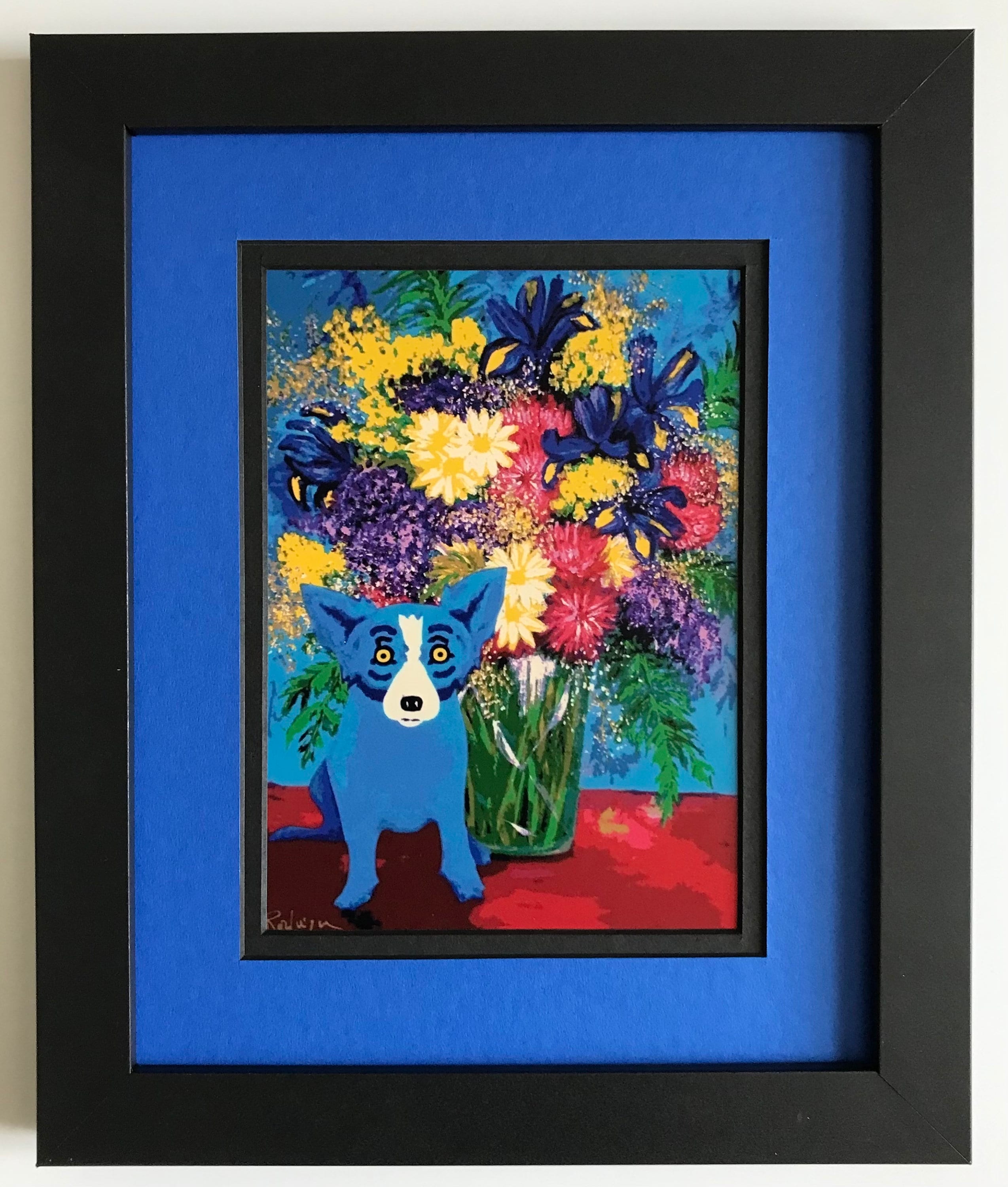 絵画　ディビド・ロイド・グローバー◇純粋なブルー 絵画 ディビド・ロイド・グローバー◇純粋なブルー - メルカリ