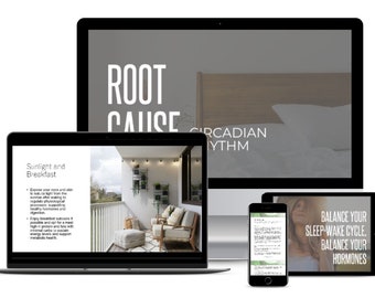 Done-for-You: Circadian Rhythm Microlearning Module - Health Coaching Mini Course for Coaches - Weight Loss Insomnia Holistic Content