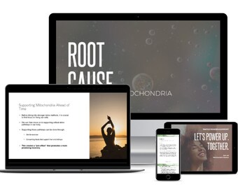Done-for-You: Mitochondria Microlearning Module - Health Coaching Mini Course for Wellness Coaches