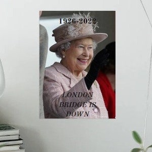 The Queen Elizabeth II 1926 2022 London bridge