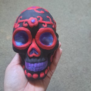 Hand painted skull