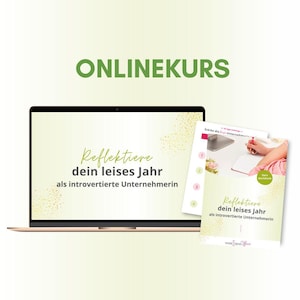 Reflect on your quiet year as an introverted entrepreneur - Self-employed women - Online course