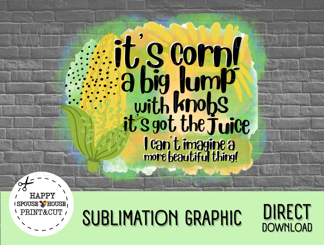 Corn Song Trending Video PNG BUNDLE With Halloween FREEBIE Sublimation