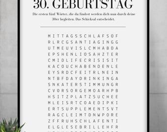 Money gift for a 30th birthday | Funny gifts | Money gift for a birthday | Gifts for men | Gifts for girlfriends |