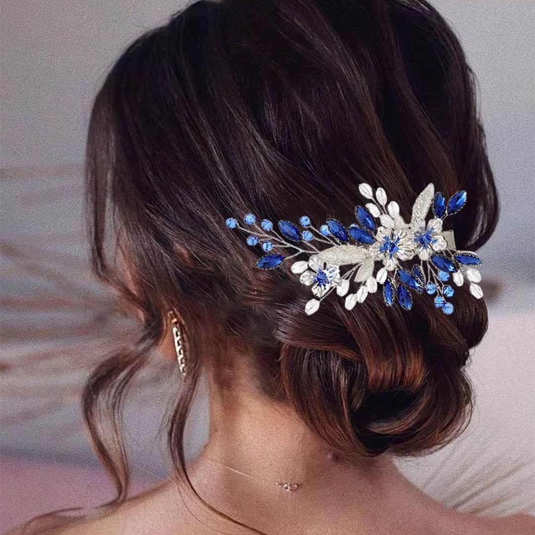 Bridal Hair Piece Floral Wedding Hair Piece Bridal Headband Etsy