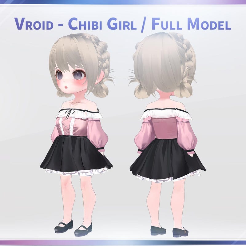 Cute Chibi Girl Base - Etsy