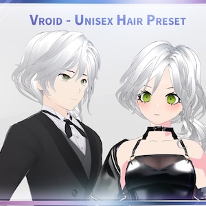 Vroid Gentleman / Unisex hair preset